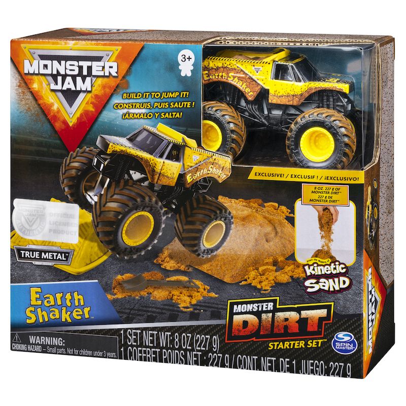 Monster Jam Earth Shaker Monster Dirt Starter Set