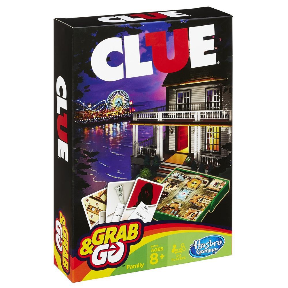 Hasbro Gaming Clue Grab & Go Game